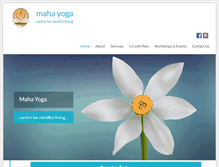 Tablet Screenshot of mahayoga.ca