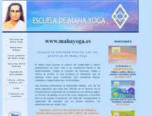 Tablet Screenshot of mahayoga.es