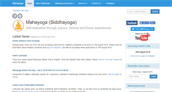 Desktop Screenshot of mahayoga.org